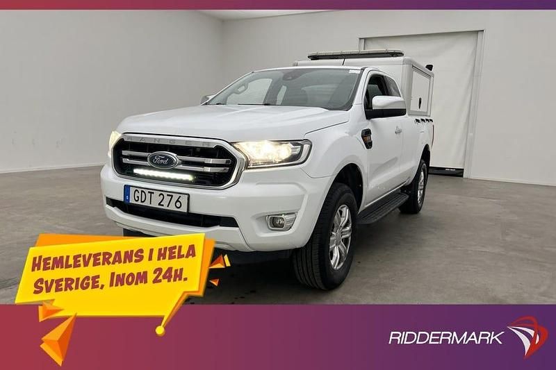 Vit Begagnad 2020 Ford Ranger Pickup | 219 800 kr (Superpris) - Bild 1/3