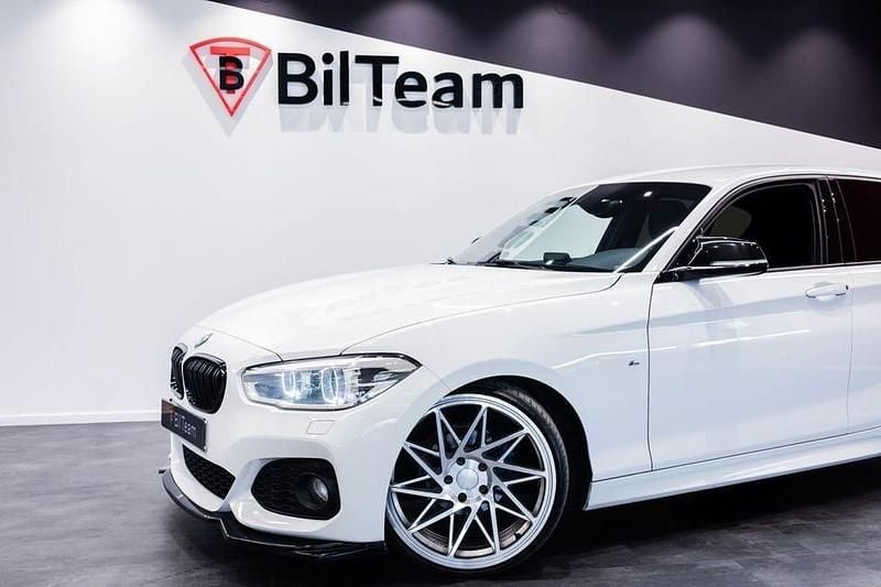 Begagnad BMW 116 M Sport 116 HK (85 kW) 2015 Vit Halvkombi