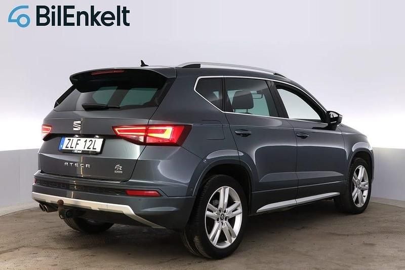 Begagnad Seat Ateca 4Drive 190 HK (139 kW) 2019 Grå SUV