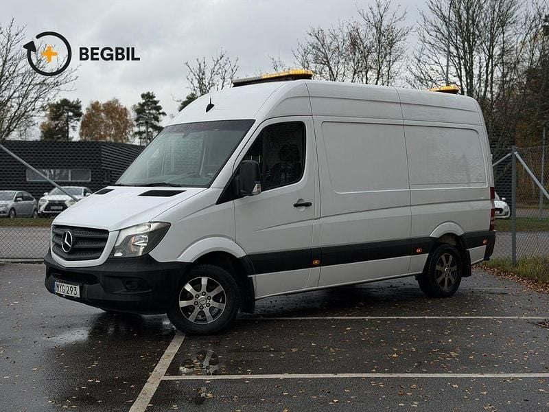 Vit Begagnad 2016 Mercedes Sprinter Van | 258 750 kr - Bild 1/4