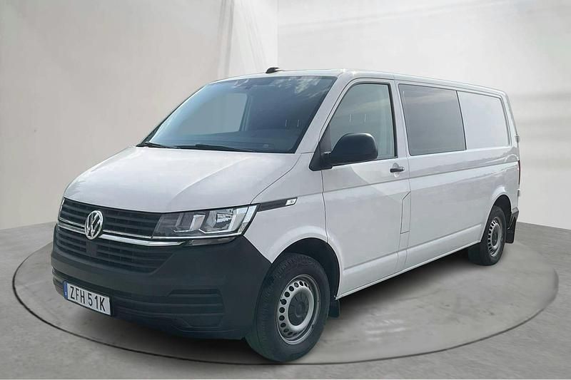Vit Begagnad 2020 VW T6.1 Van | 310 000 kr - Bild 1/4