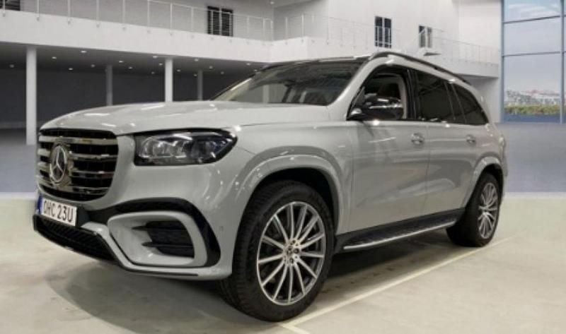 Grå Begagnad 2023 Mercedes GLS450 AMG SUV | 1 149 000 kr (Marknadspris) - Bild 1/4