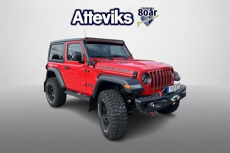 Röd Begagnad 2018 Jeep Wrangler Rubicon SUV | 499 900 kr - Bild 1/4