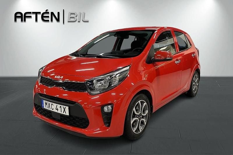 Röd Begagnad 2022 Kia Picanto Advance Halvkombi | 149 800 kr (Marknadspris) - Bild 1/3