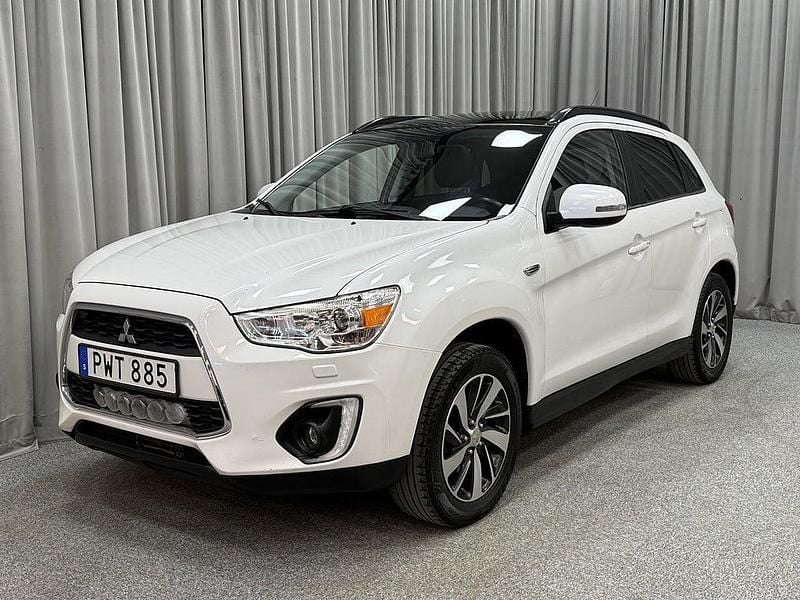 Begagnad Mitsubishi ASX 150 HK (110 kW) 2014 Vit SUV