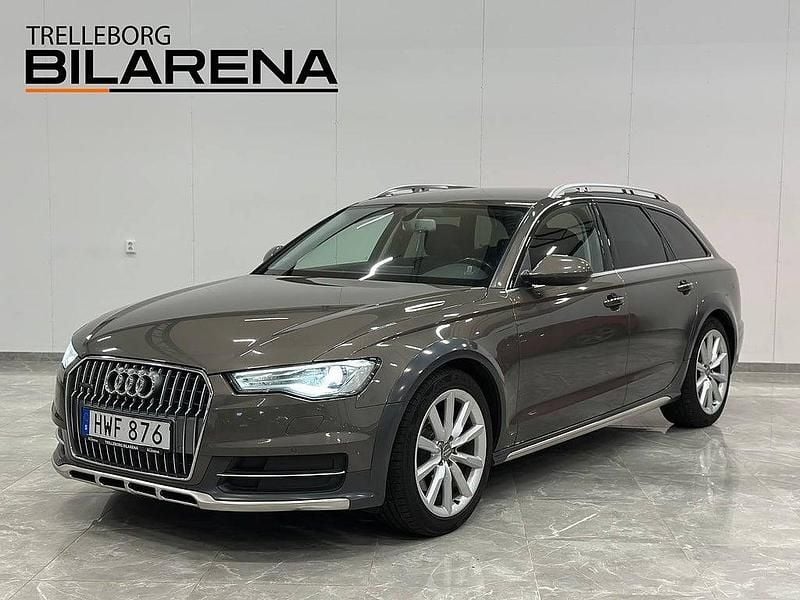 Grå Begagnad 2015 Audi A6 Allroad Kombi | 189 900 kr (Marknadspris) - Bild 1/4