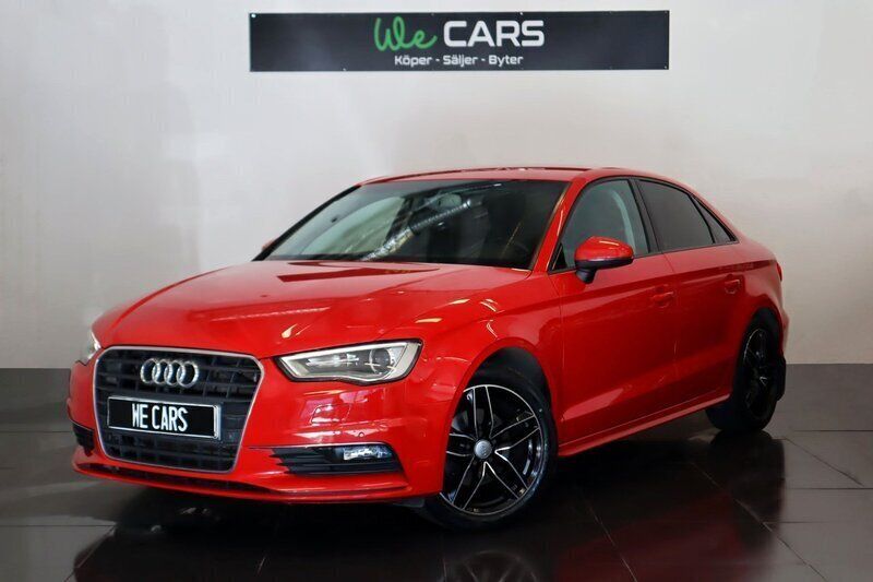 Röd Begagnad 2014 Audi A3 Proline Sedan | 164 900 kr (Bra pris) - Bild 1/4
