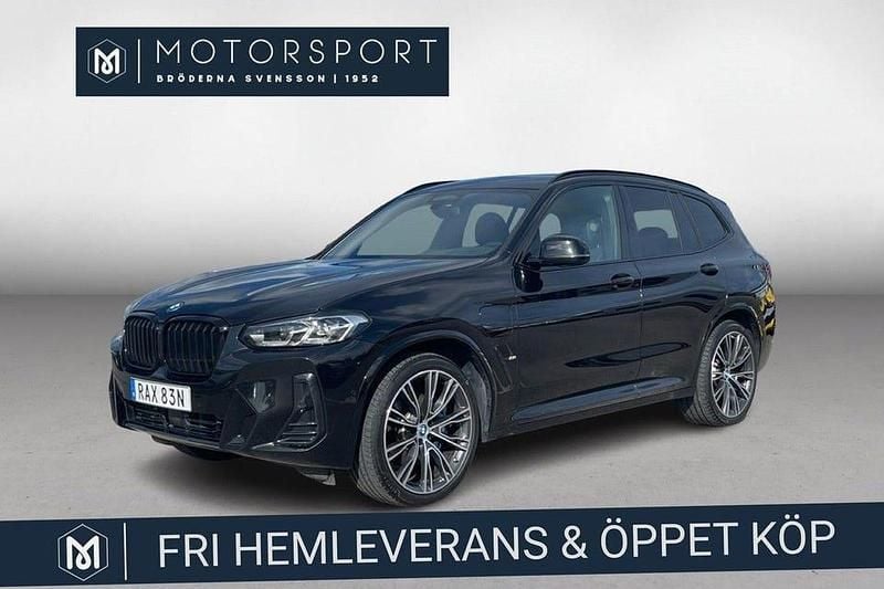 Svart Begagnad 2024 BMW X3 M Sport SUV | 559 900 kr - Bild 1/3