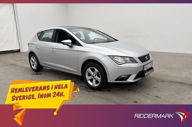 Silver Begagnad 2013 Seat Leon Style Halvkombi | 79 800 kr (Dyr) - Bild 1/3