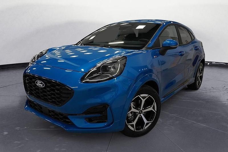 Blå Ny 2025 Ford Puma ST-Line SUV | 235 900 kr (Superpris) - Bild 1/4