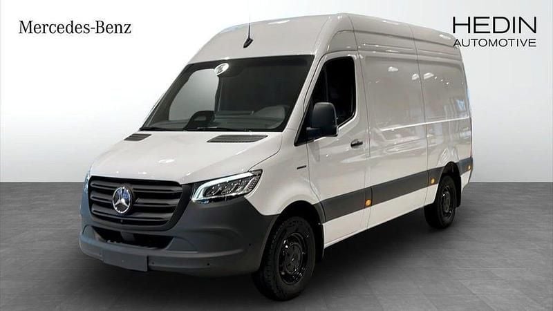 Vit Begagnad 2024 Mercedes E-Sprinter Van | 868 750 kr (Bra pris) - Bild 1/4