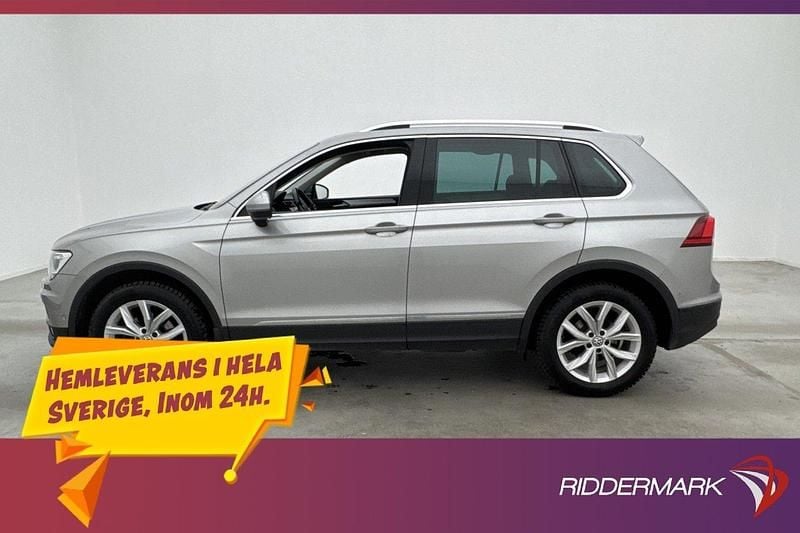 Grå Begagnad 2018 VW Tiguan SUV | 204 900 kr (Bra pris) - Bild 1/3