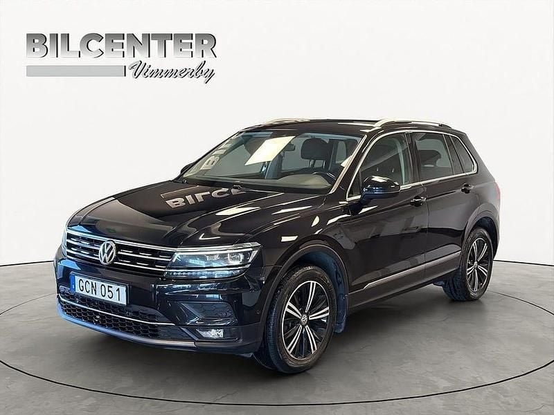 Begagnad VW Tiguan 190 HK (139 kW) 2018 Svart SUV