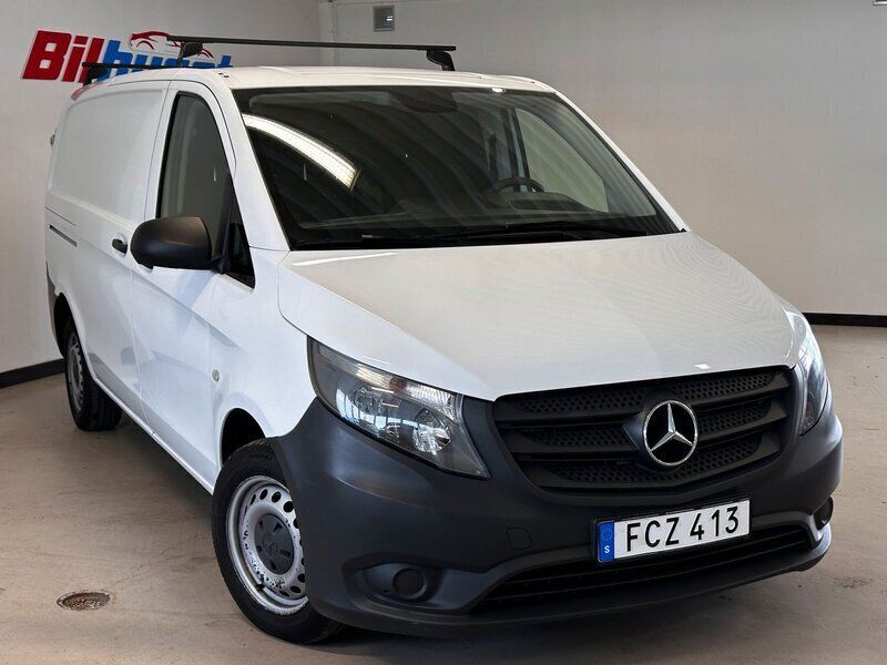 Vit Begagnad 2016 Mercedes Vito Minibuss | 139 000 kr (Marknadspris) - Bild 1/4