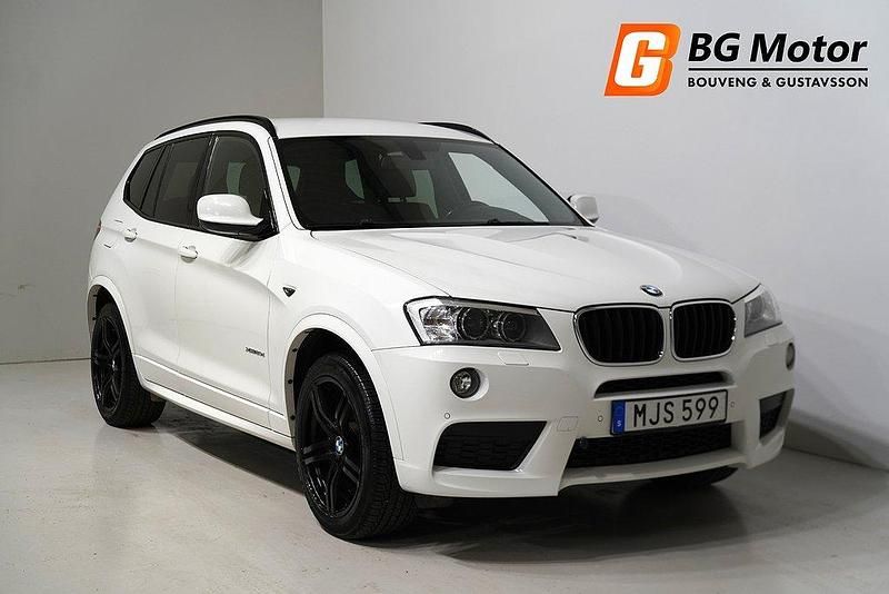 Vit Begagnad 2014 BMW X3 M Sport SUV | 159 700 kr (Marknadspris) - Bild 1/3
