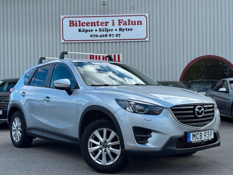 Grå Begagnad 2015 Mazda CX-5 SUV | 109 900 kr (Marknadspris) - Bild 1/4