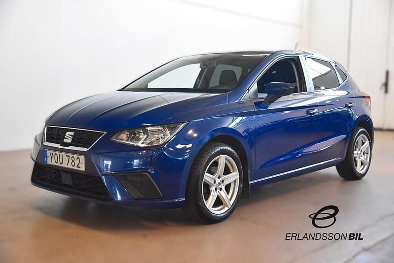 Blå Begagnad 2017 Seat Ibiza Style Halvkombi | 89 900 kr (Marknadspris) - Bild 1/4