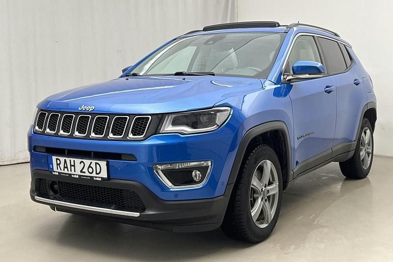 Blå Begagnad 2020 Jeep Compass SUV | 219 000 kr (Bra pris) - Bild 1/4