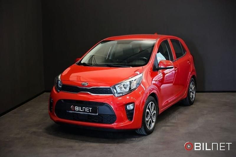 Röd Begagnad 2019 Kia Picanto Advance Halvkombi | 89 900 kr (Bra pris) - Bild 1/3