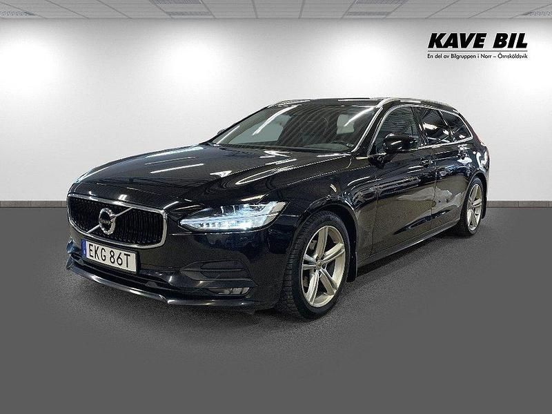 Svart Begagnad 2019 Volvo V90 Momentum Kombi | 259 900 kr (Marknadspris) - Bild 1/4