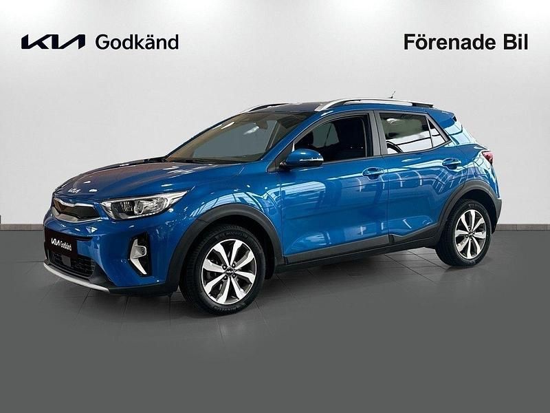 Blå Begagnad 2022 Kia Stonic Advance SUV | 209 000 kr (Marknadspris) - Bild 1/4