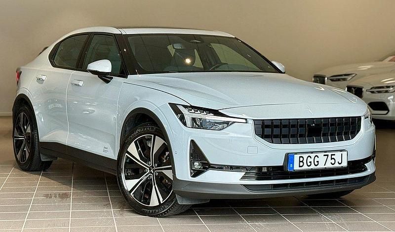 Silver Begagnad 2023 Polestar 2 Pilot Sedan | 374 900 kr (Marknadspris) - Bild 1/4