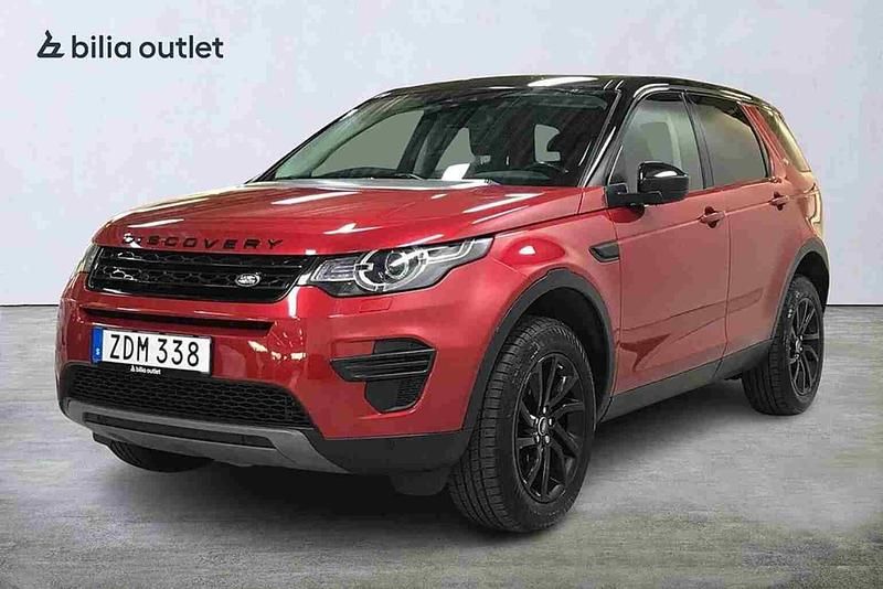 Röd Begagnad 2018 Land Rover Discovery Sport SUV | 179 900 kr (Bra pris) - Bild 1/1