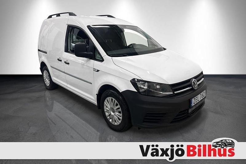 Begagnad VW Caddy 75 HK (55 kW) 2018 Vit Minibuss