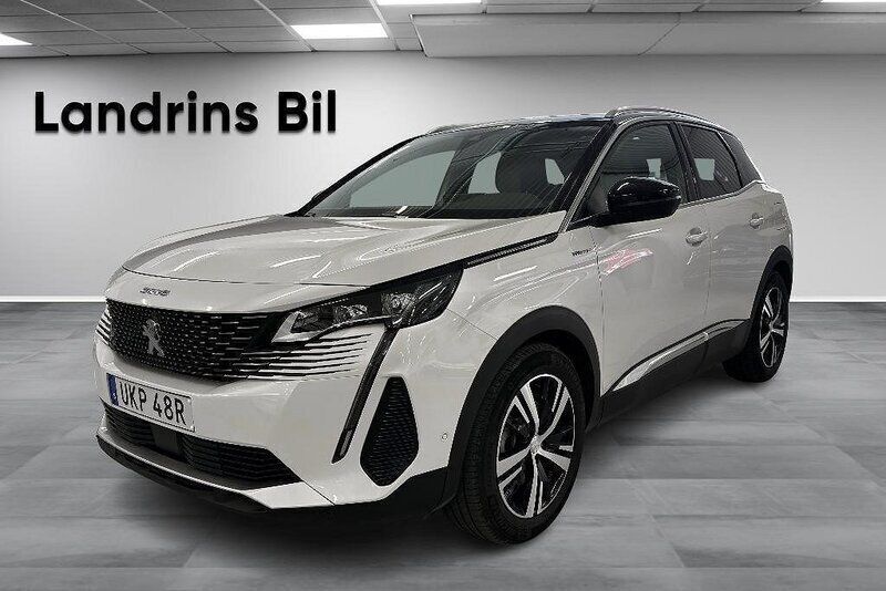 Vit Begagnad 2021 Peugeot 3008 Business-Line Sedan | 349 900 kr (Lite dyr) - Bild 1/4