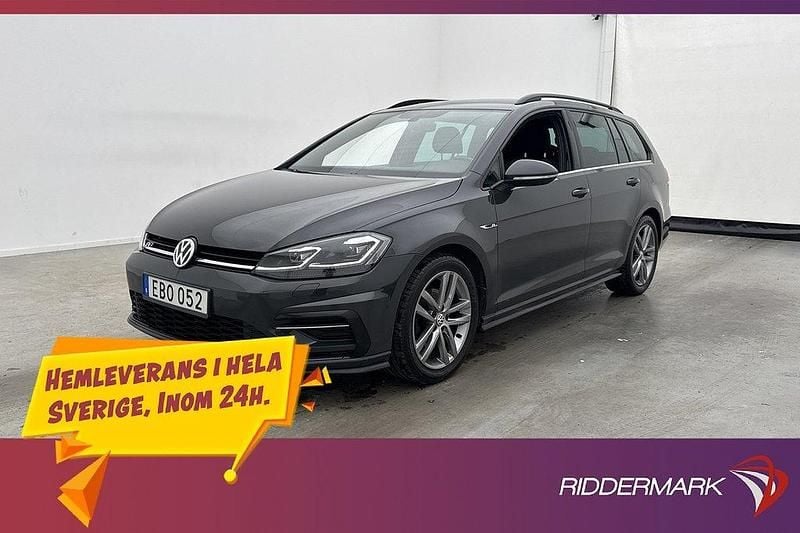 Grå Begagnad 2019 VW Golf VIII R-line Kombi | 219 800 kr (Lite dyr) - Bild 1/3