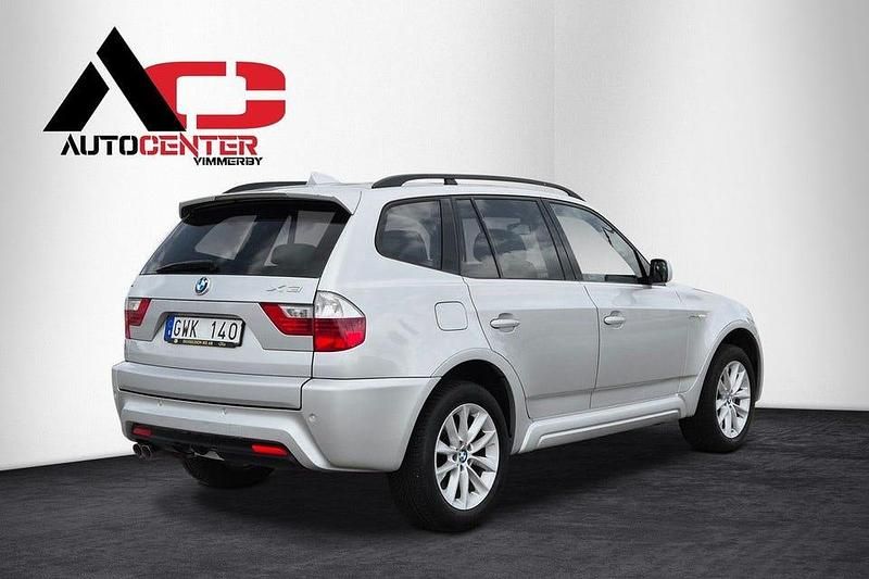 Begagnad BMW X3 M Sport 286 HK (210 kW) 2008 Ljusgrå (grå) SUV