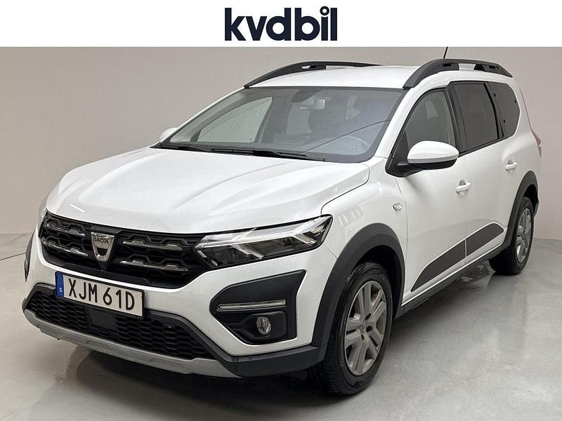 Vit Begagnad 2022 Dacia Jogger SUV | 152 800 kr (Bra pris) - Bild 1/3