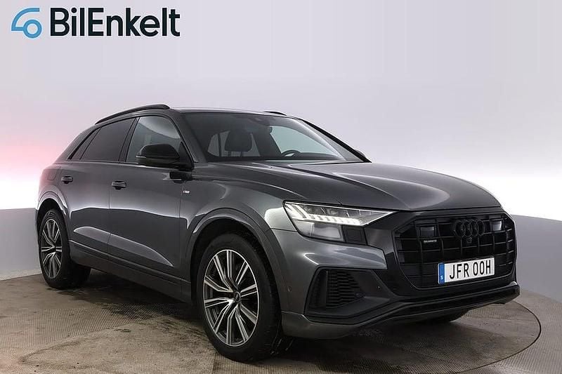 Begagnad Audi Q8 S-Line 344 HK (253 kW) 2022 Grå SUV