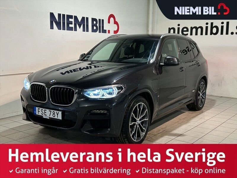 Grå (grå metallic) Begagnad 2020 BMW X3 M Sport SUV | 389 900 kr (Marknadspris) - Bild 1/3
