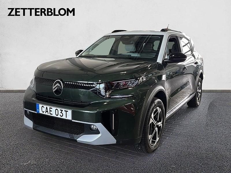 Grön montana Begagnad 2025 Citroën e-C3 Aircross SUV | 365 200 kr - Bild 1/4