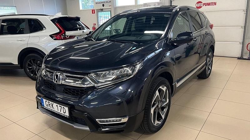 Mörkblå Begagnad 2019 Honda CR-V Executive SUV | 314 900 kr (Lite dyr) - Bild 1/4