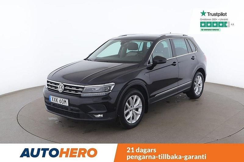 Svart Begagnad 2019 VW Tiguan SUV | 257 000 kr (Bra pris) - Bild 1/4