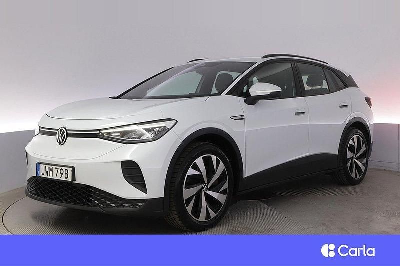Vit Begagnad 2021 VW ID.4 Pro Performance SUV | 275 900 kr (Bra pris) - Bild 1/3