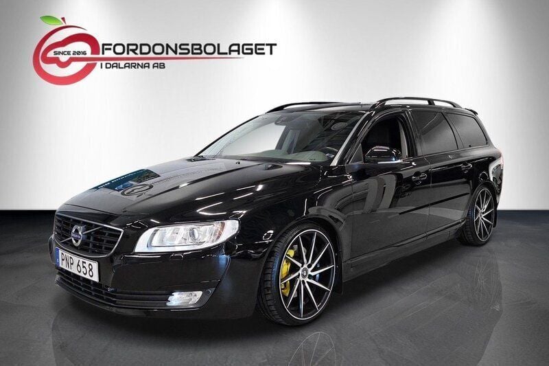 Svart Begagnad 2014 Volvo V70 Dynamic Kombi | 159 000 kr (Dyr) - Bild 1/4