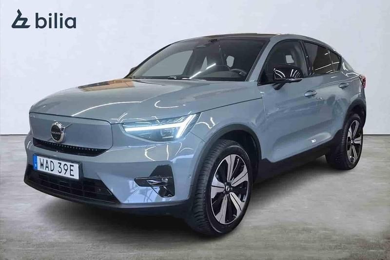 Grå Begagnad 2023 Volvo EC40 Single Motor SUV | 389 000 kr - Bild 1/1