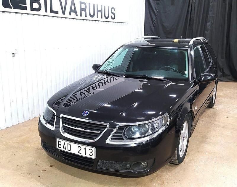 Begagnad Saab 9-5 Vector 185 HK (136 kW) 2007 Svart Kombi