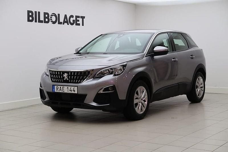 Grå Begagnad 2017 Peugeot 3008 Active SUV | 154 800 kr (Marknadspris) - Bild 1/4
