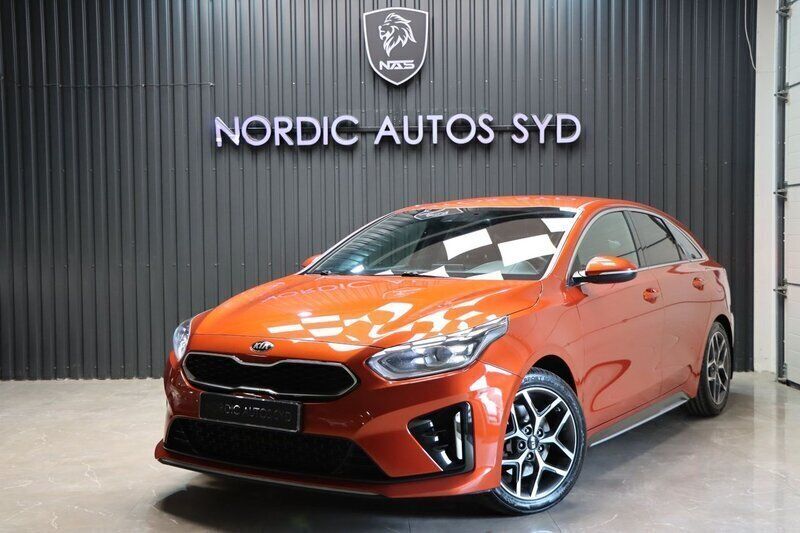 Orange Begagnad 2019 Kia ProCeed GT-Line Halvkombi | 199 900 kr (Marknadspris) - Bild 1/4