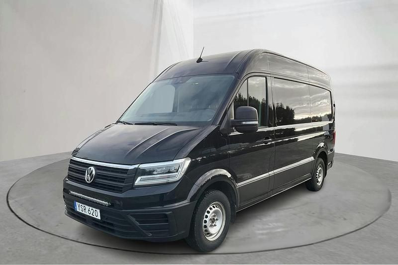 Svart Begagnad 2018 VW Crafter Van | 182 000 kr (Superpris) - Bild 1/4