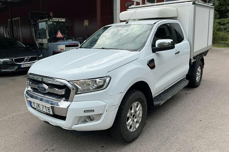 Vit Begagnad 2017 Ford Ranger Pickup | 79 000 kr (Superpris) - Bild 1/4