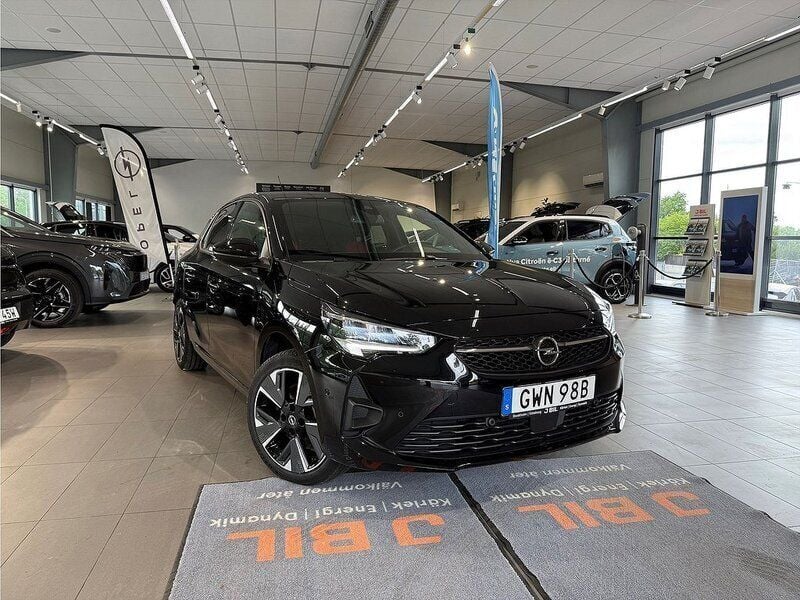 Diamond black Begagnad 2022 Opel Corsa-e Halvkombi | 184 900 kr (Bra pris) - Bild 1/4