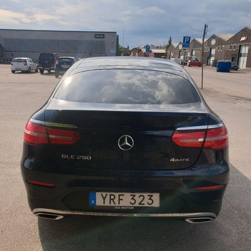Begagnad Mercedes GLC250 211 HK (155 kW) 2017 Mörkblå (blå) SUV
