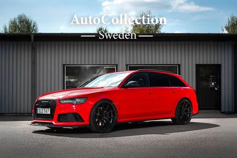 Röd Begagnad 2015 Audi RS6 Comfort Kombi | 599 900 kr (Lite dyr) - Bild 1/4
