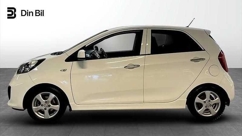 Begagnad Kia Picanto 69 HK (50 kW) 2014 Vit Halvkombi