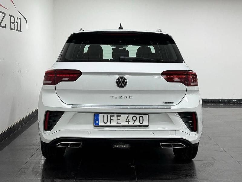 Begagnad VW T-Roc R-line 150 HK (110 kW) 2022 Vit SUV